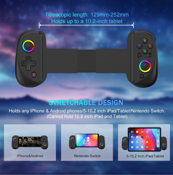GamePad D8 Control Inalámbrico Extensible 🎮