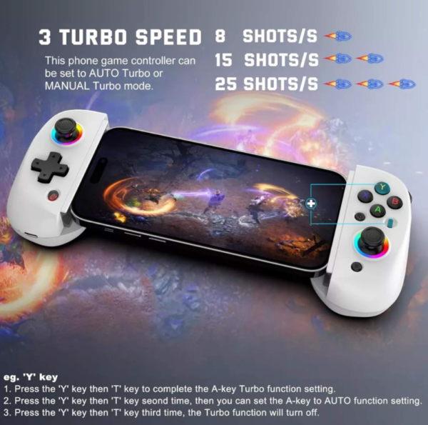 GamePad D8 Control Inalámbrico Extensible 🎮