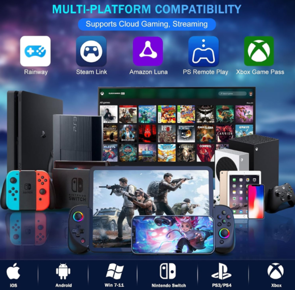 GamePad D8 Control Inalámbrico Extensible 🎮